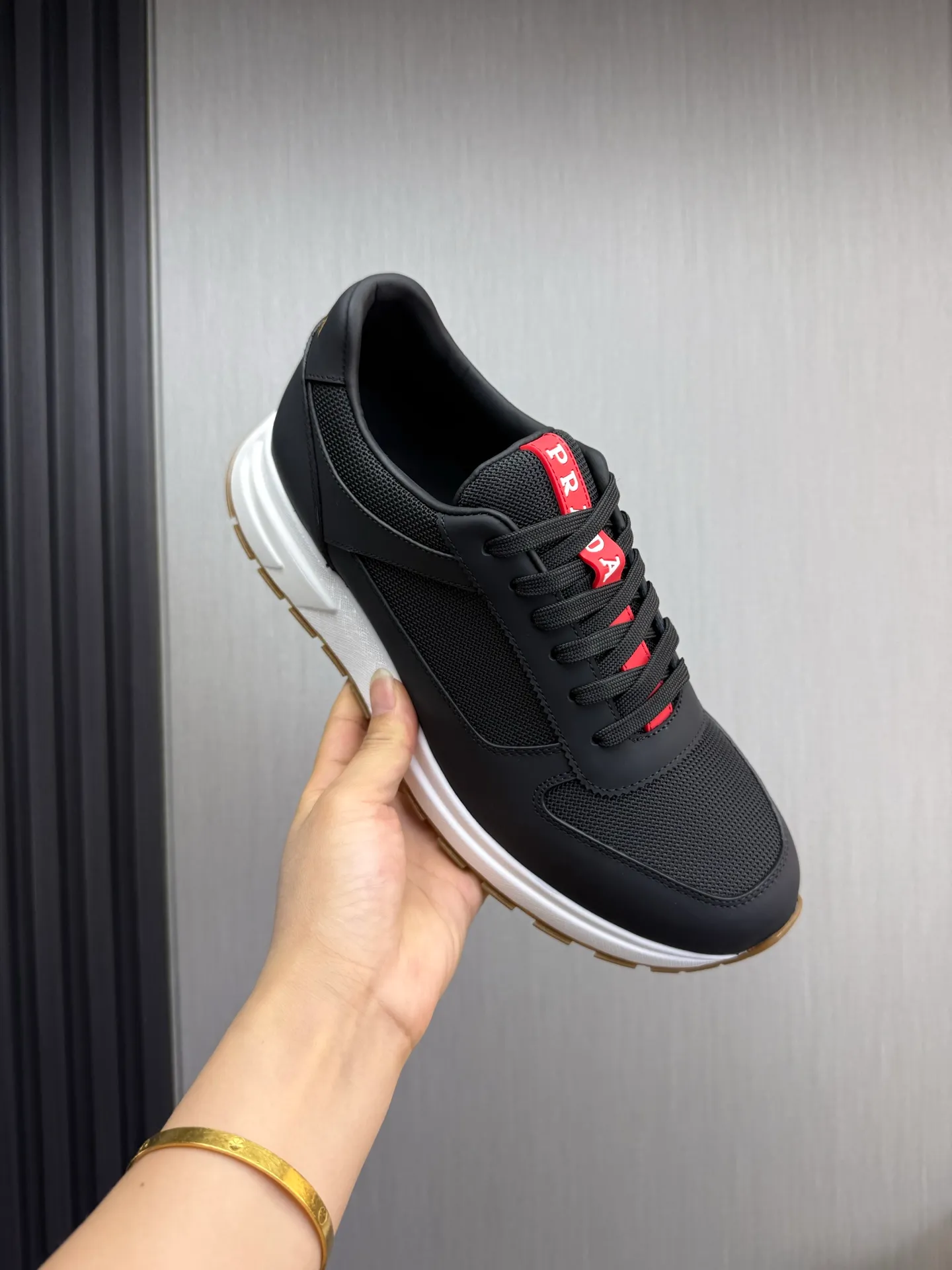Men's shoes 💰560💰 [PRADA] Men's shoes are popular in the counter, official website is synchronized, 1 high-quality shipment ✔️Original cowhide upper + cowhide lining, 1🆚1 replica, original sole, 38-45 (45 customized, non-refundable)